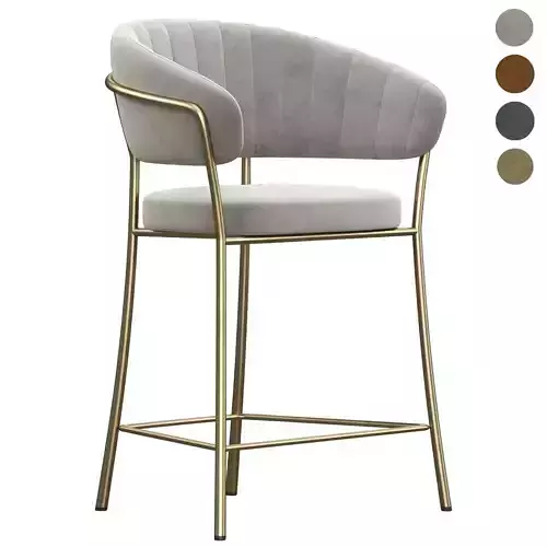 Deephouse Bar stool Pisa Livorno 3D model