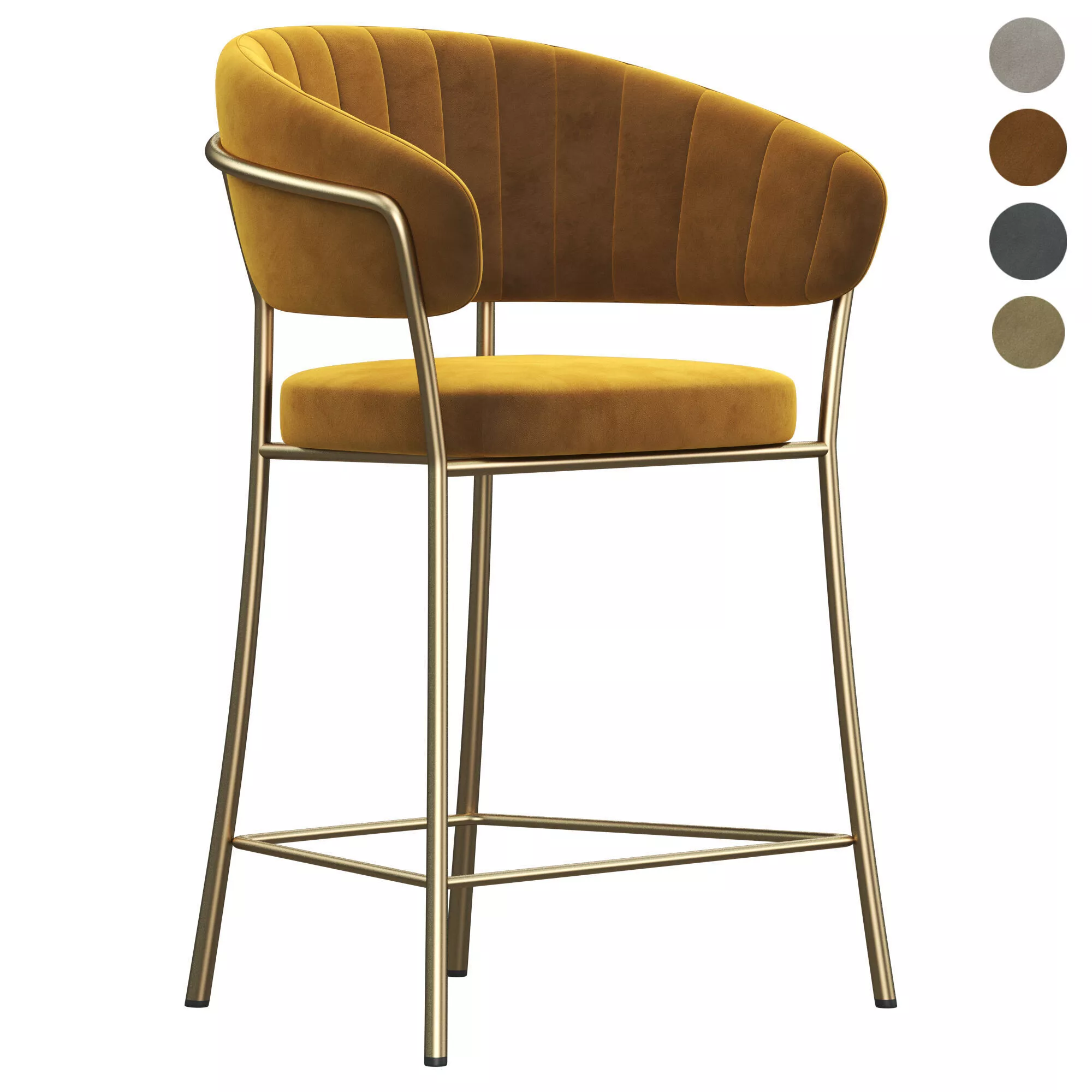 Deephouse Bar stool Pisa Livorno 3D model