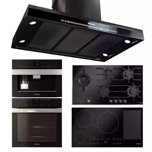 Miele Kitchen Appliances 2 3D model
