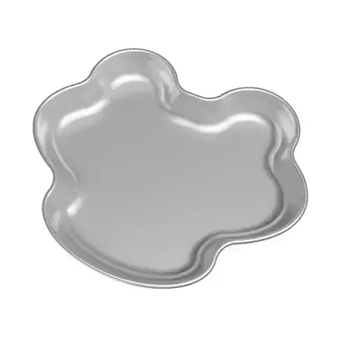 Stainless Steel Dinner Plate
