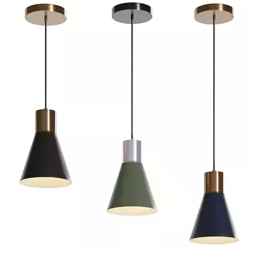 Bullis one Light Single Cone Pendant