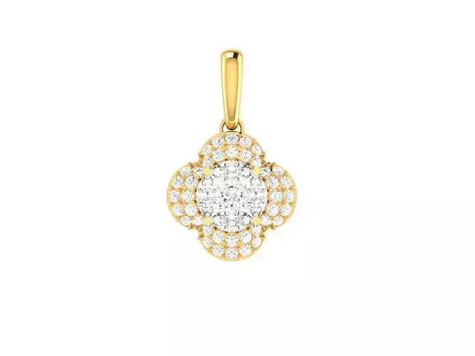 Women Pendant 3DM STL OBJ FBX Render Details