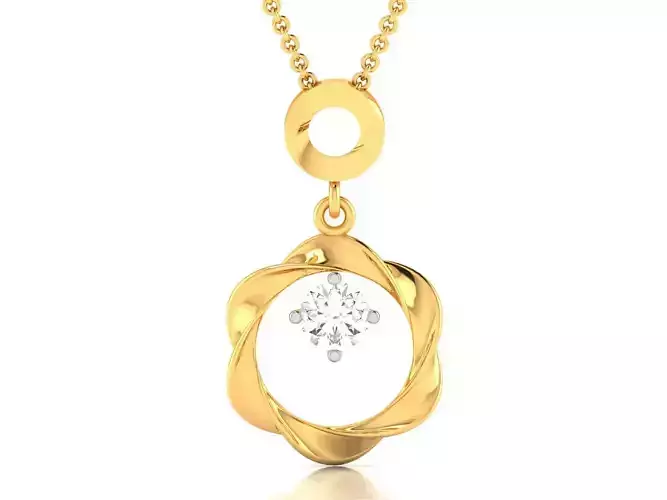 Women Pendant 3DM STL OBJ FBX Render Details