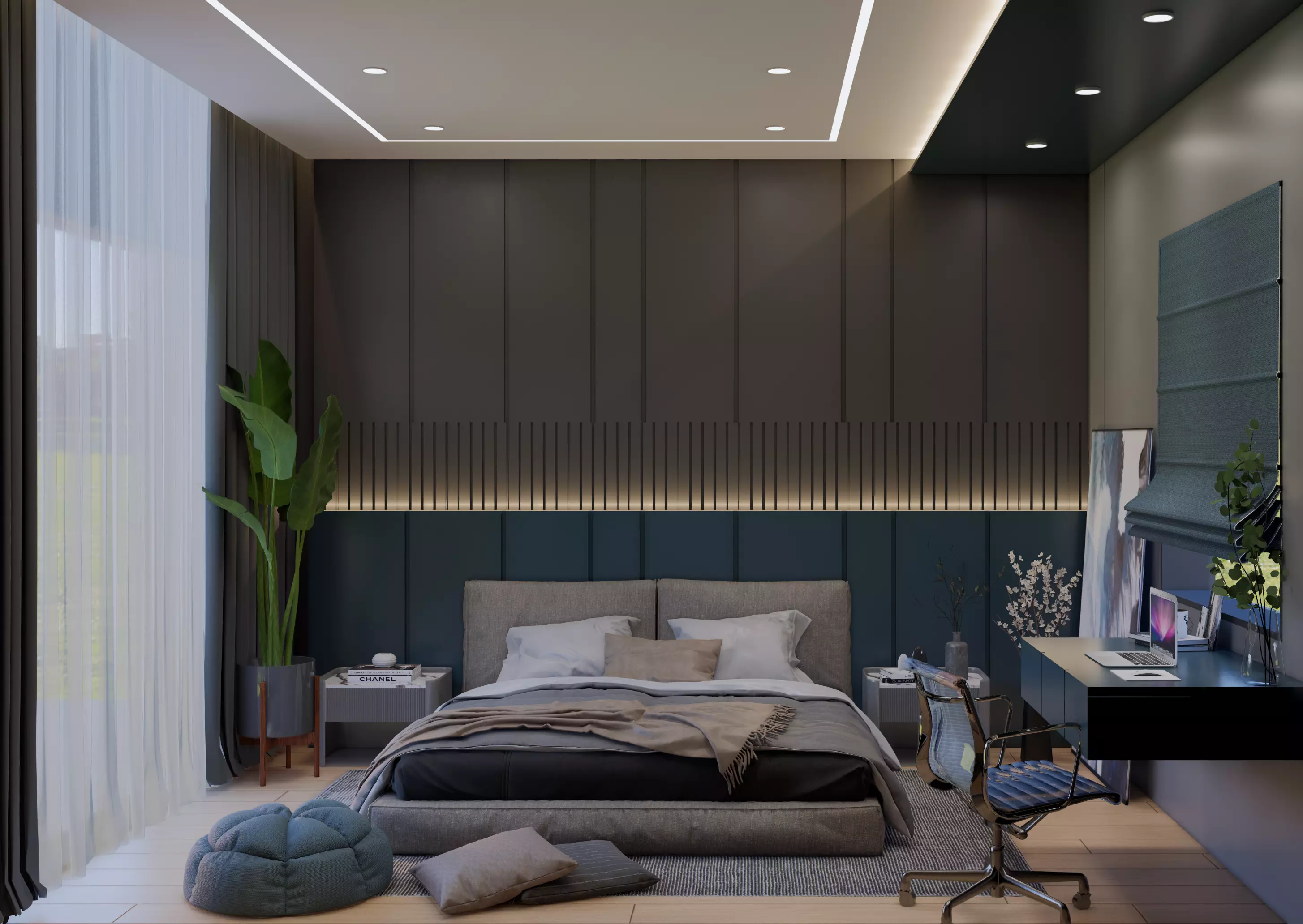 boys bedroom 3D model_0