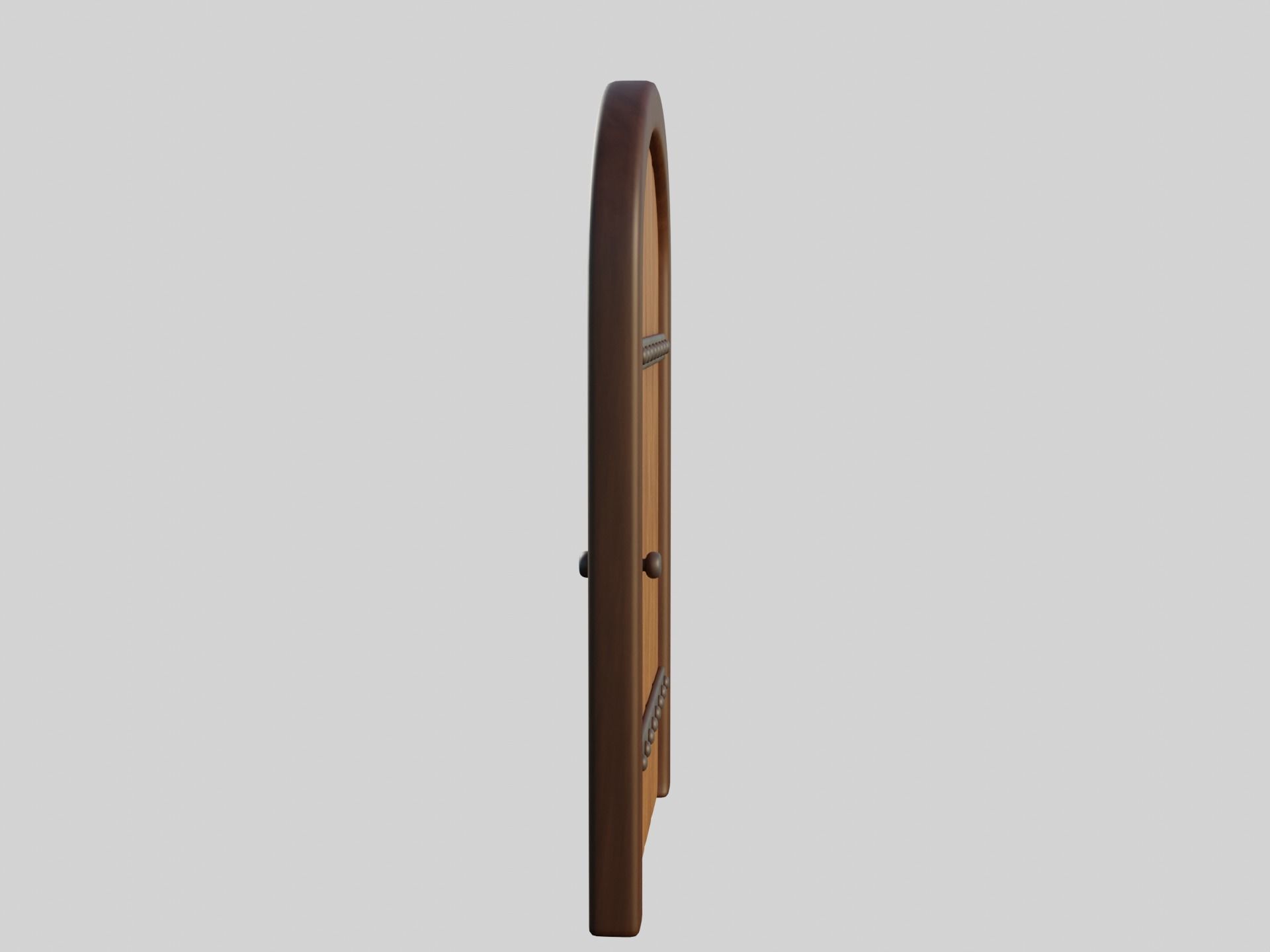 Cartoon Door 17a 3D model_2