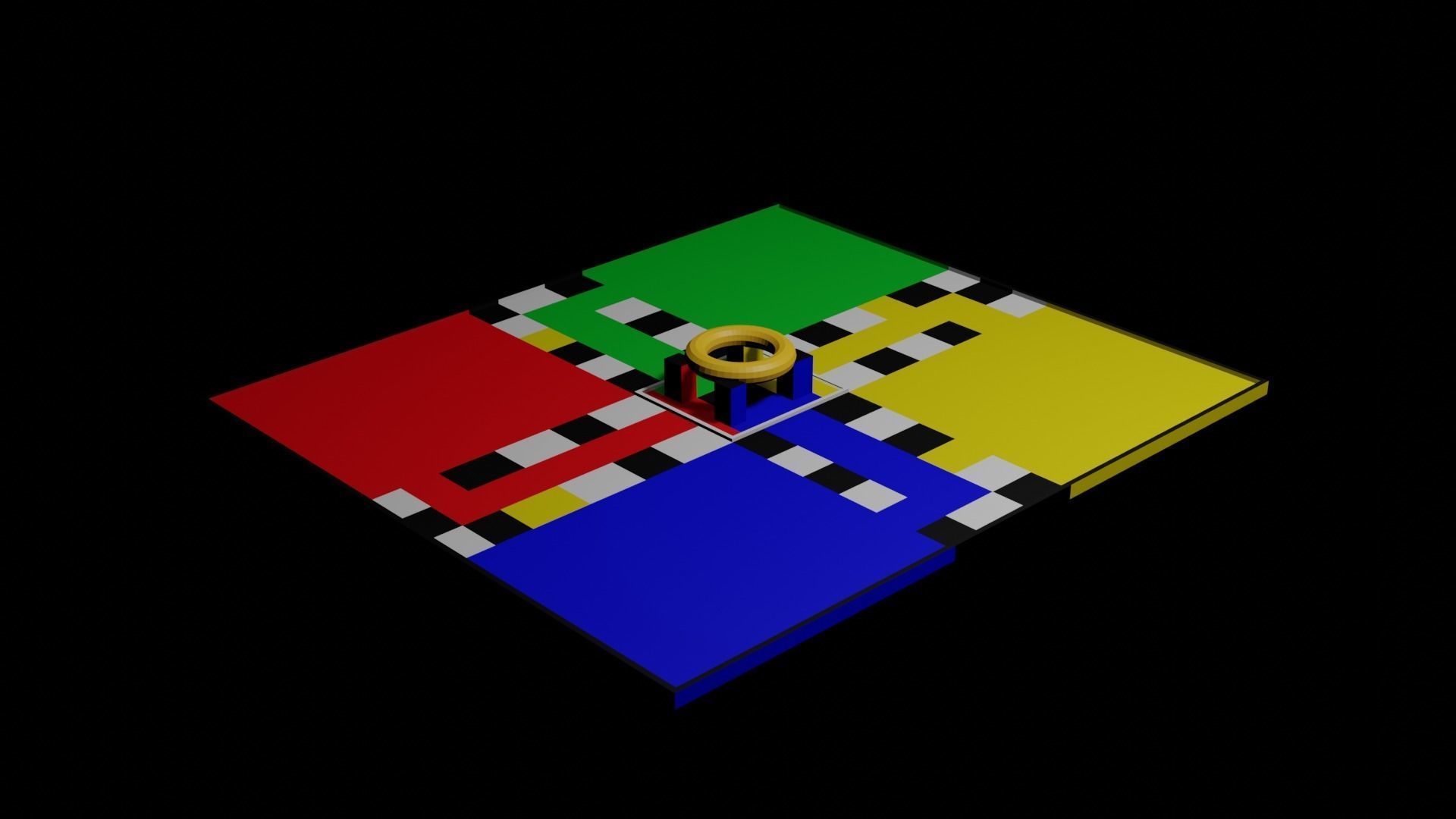 LUDO STAR 3D MAKE IN BLENDER BY MR DELIGHT  3D model_2