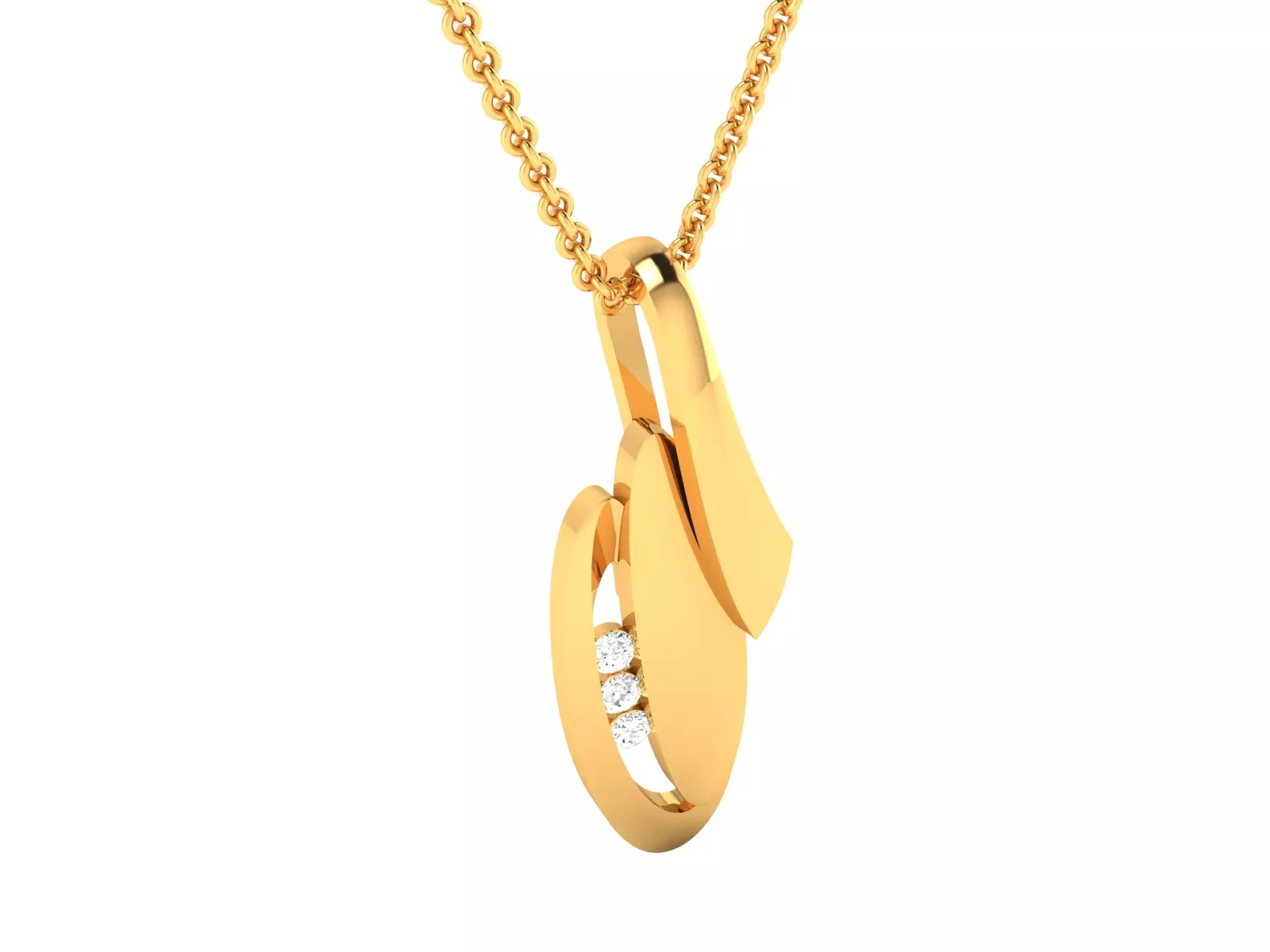 Women Pendant 3DM STL OBJ FBX Render Details 3D print model_0