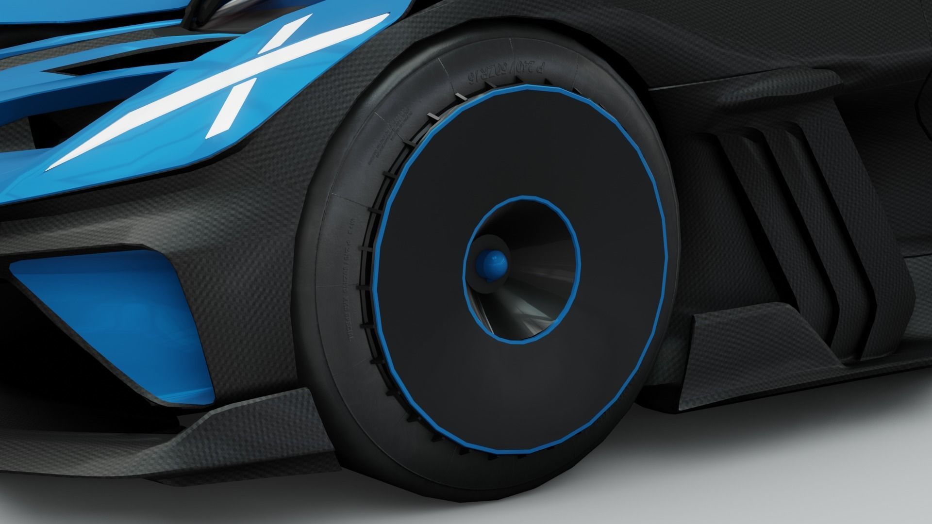 Bugatti Bolide  3D model_7