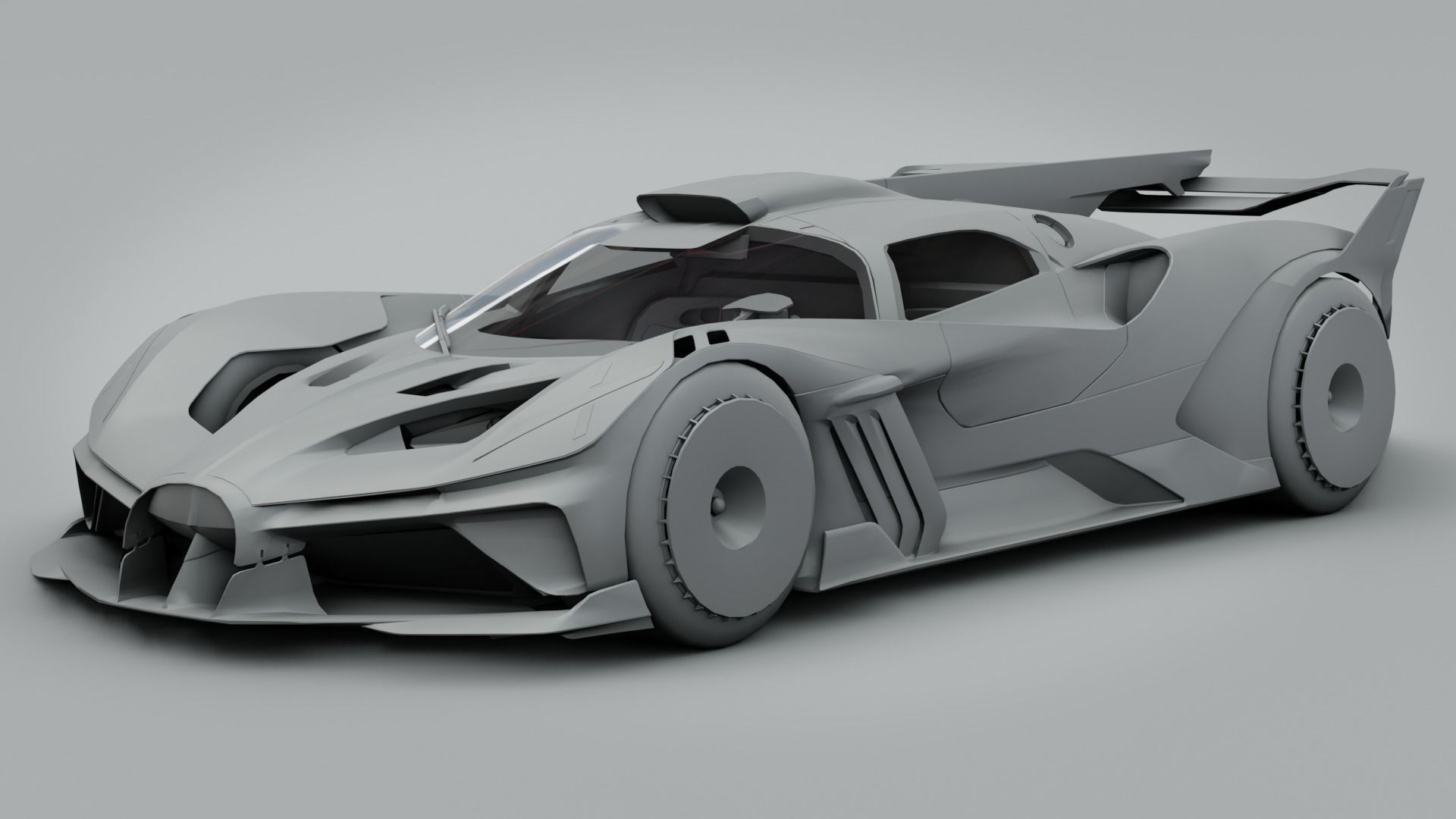 Bugatti Bolide  3D model_8
