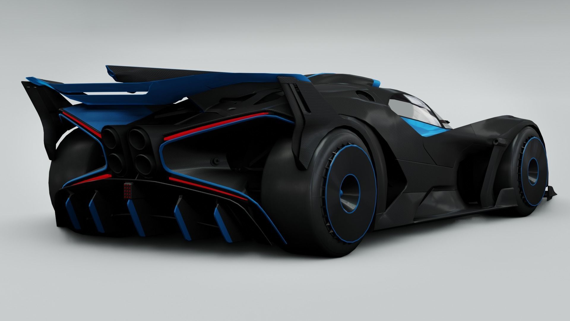Bugatti Bolide  3D model_3