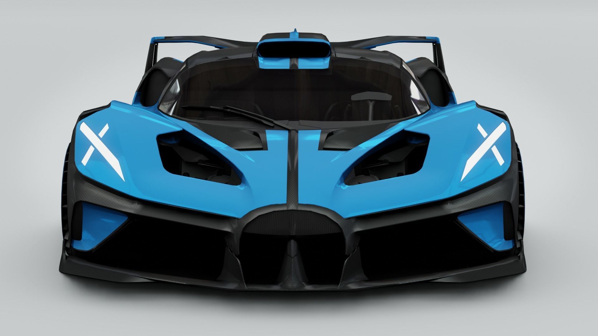 Bugatti Bolide  3D model_5