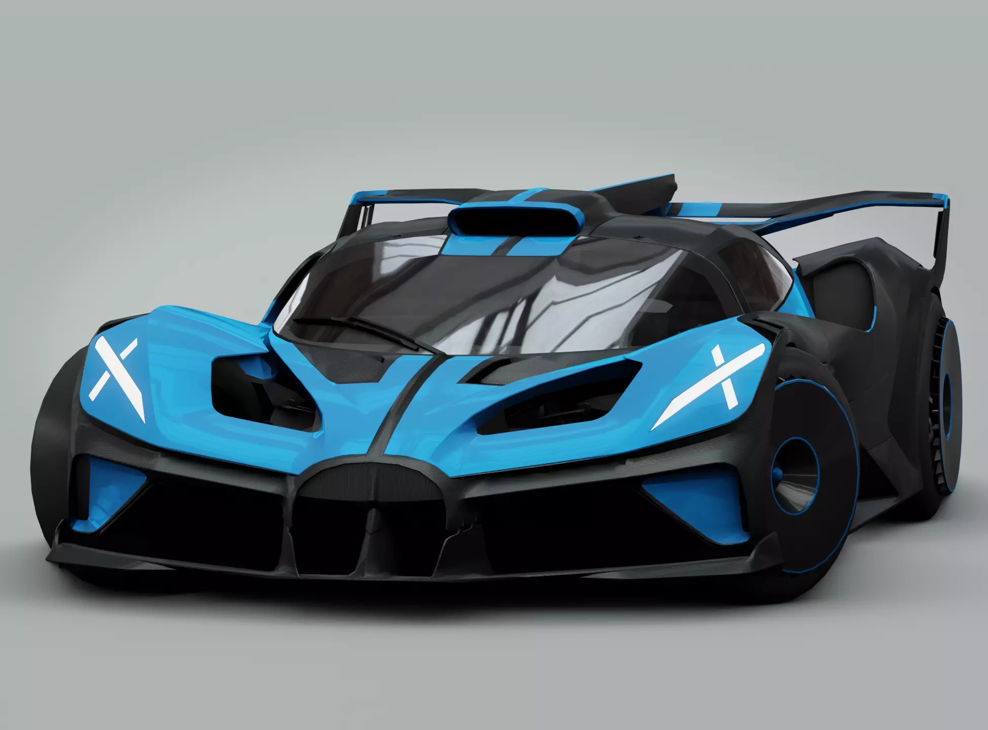 Bugatti Bolide  3D model_0