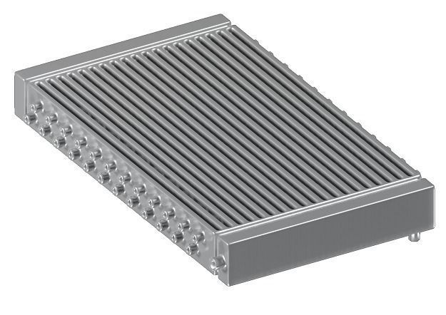 Stainless Steel Car Radiator 3D model_2