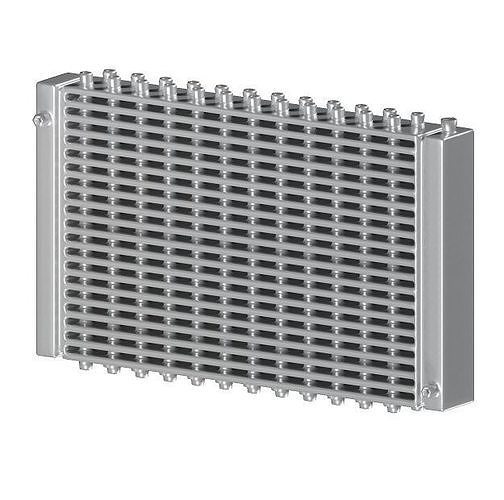 Stainless Steel Car Radiator 3D model