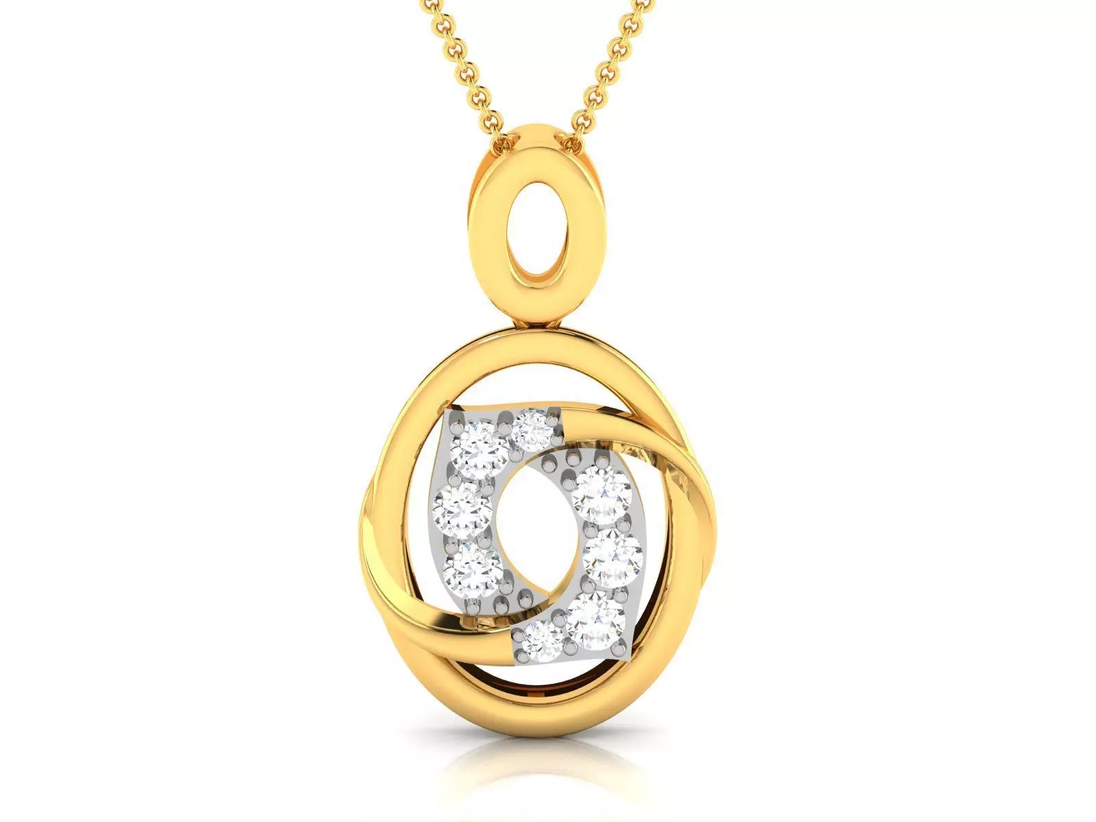 Women Pendant 3DM STL OBJ FBX Render Details 3D print model_0