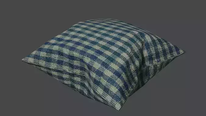 Pillow checkered