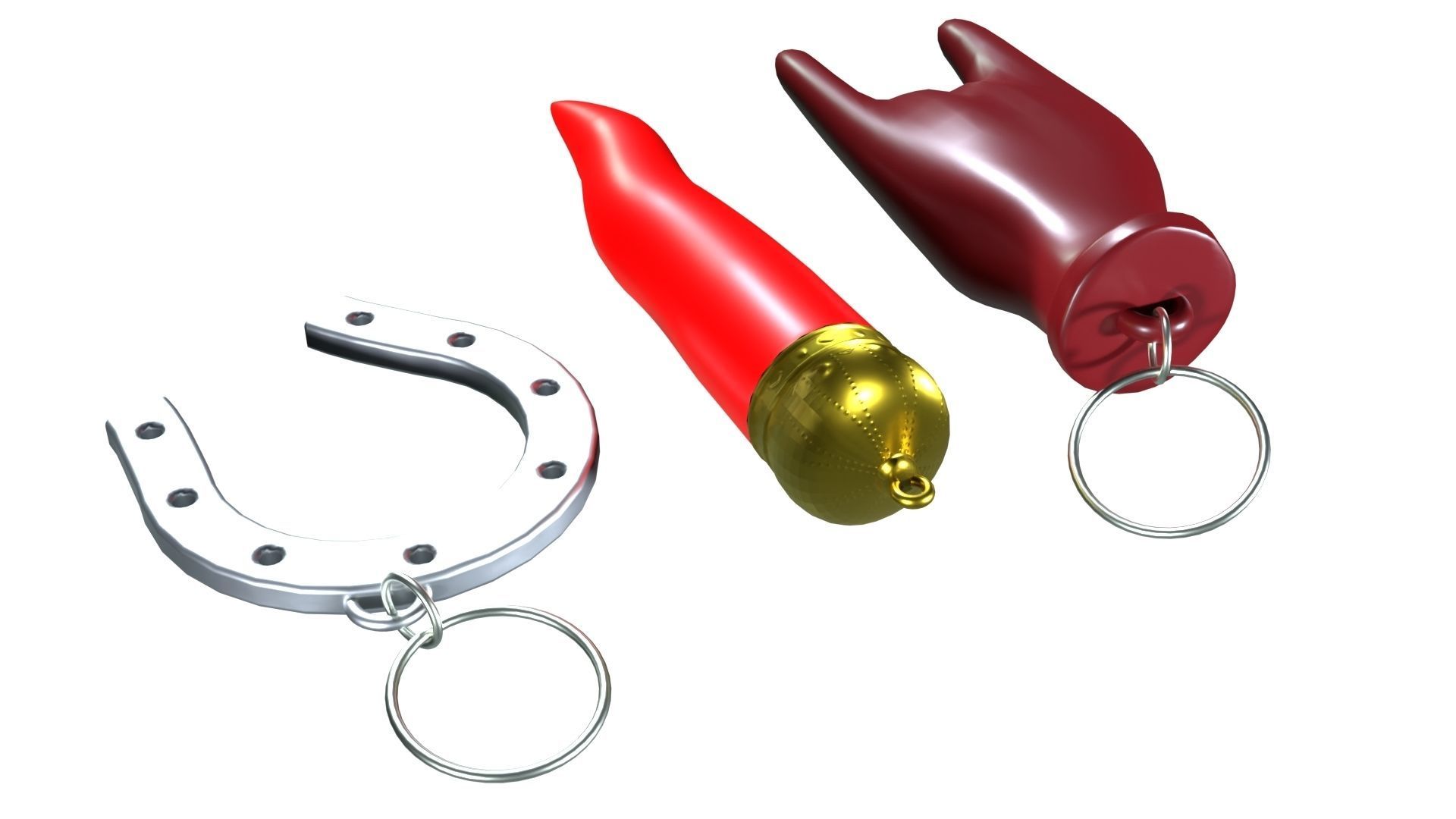 Lucky charms amulets 3D model_8