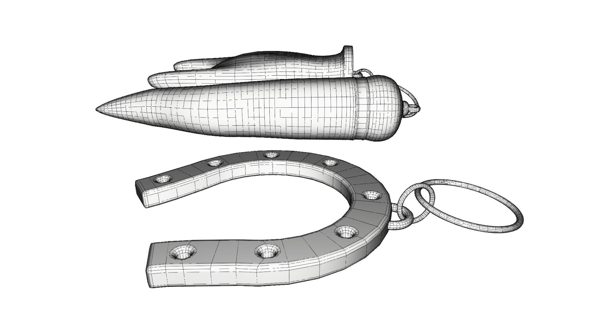 Lucky charms amulets 3D model_18