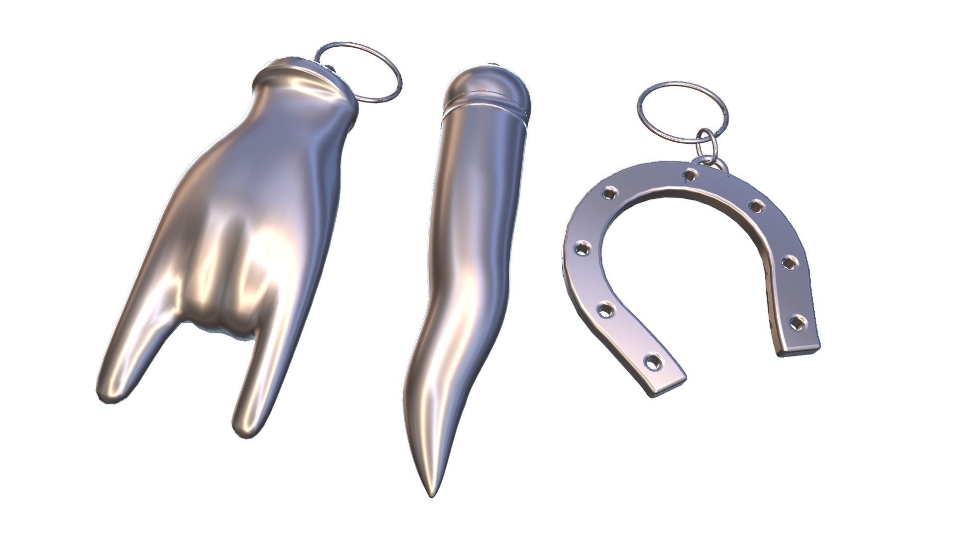 Lucky charms amulets 3D model_23