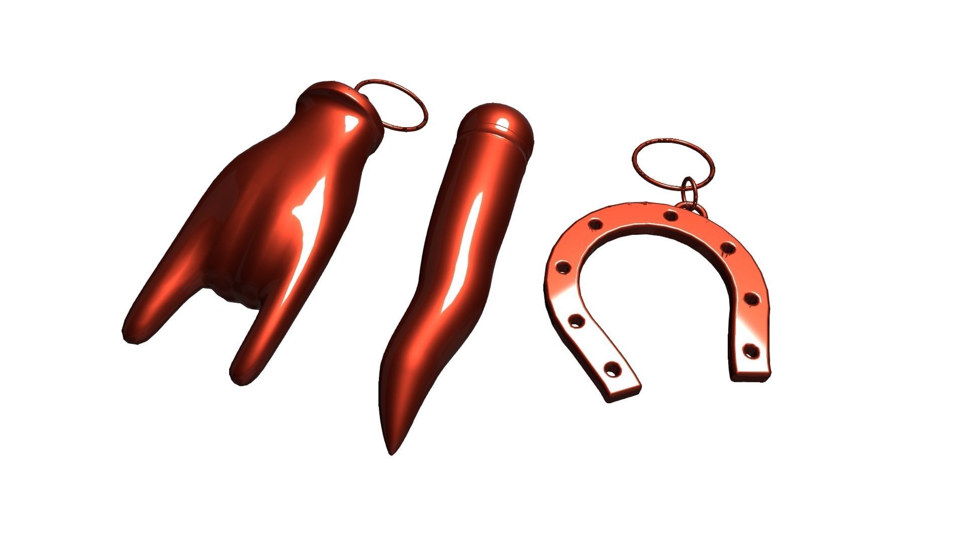 Lucky charms amulets 3D model_22