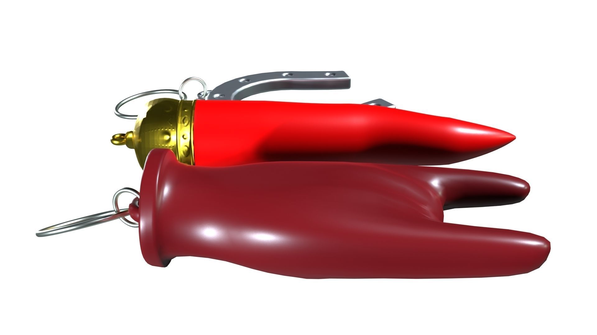 Lucky charms amulets 3D model_6