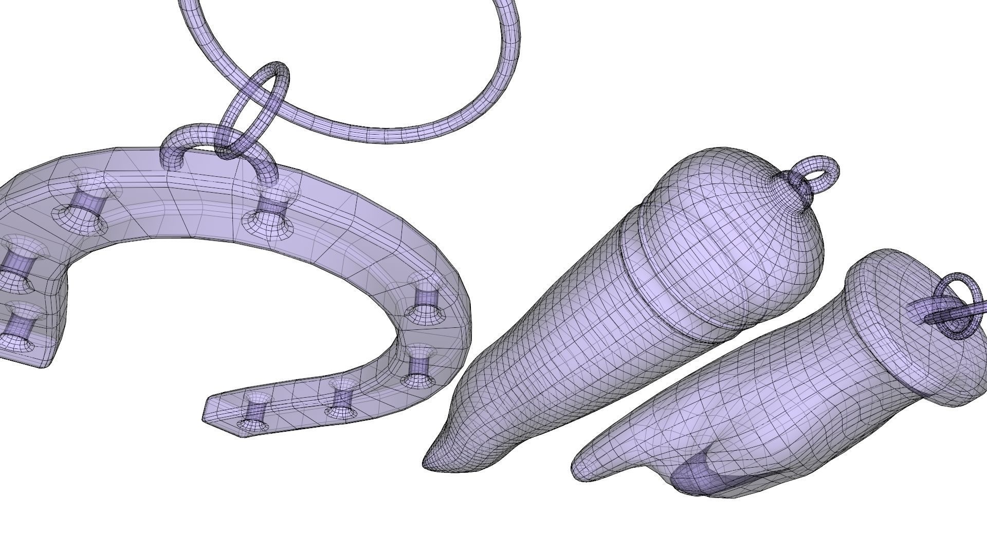 Lucky charms amulets 3D model_21