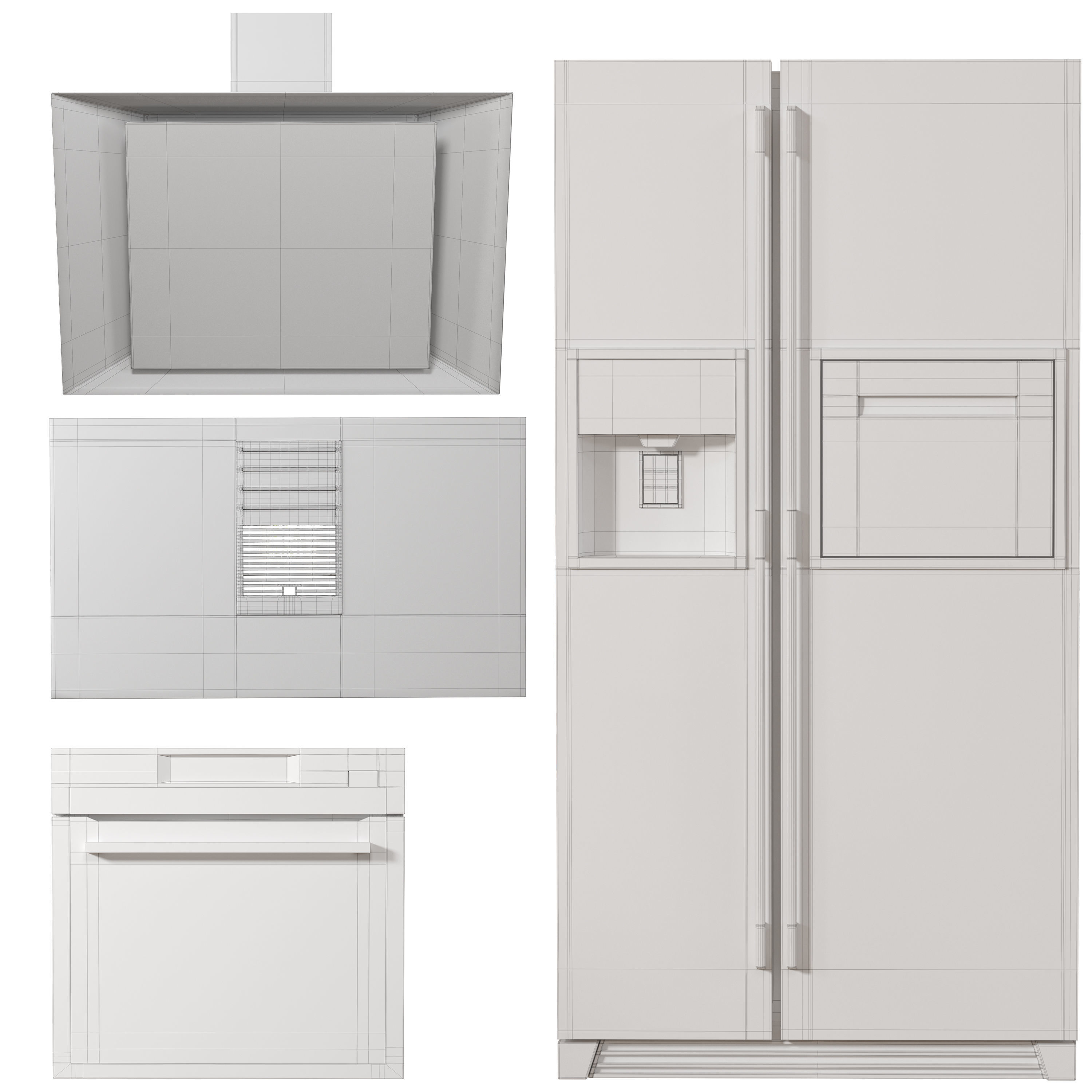 AEG Appliances Set3 3D model_3