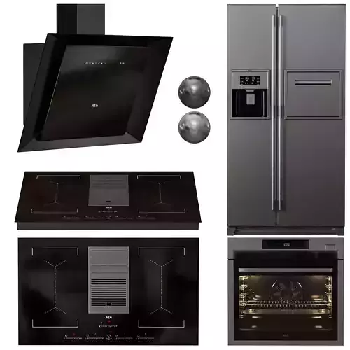 AEG Appliances Set3 3D model