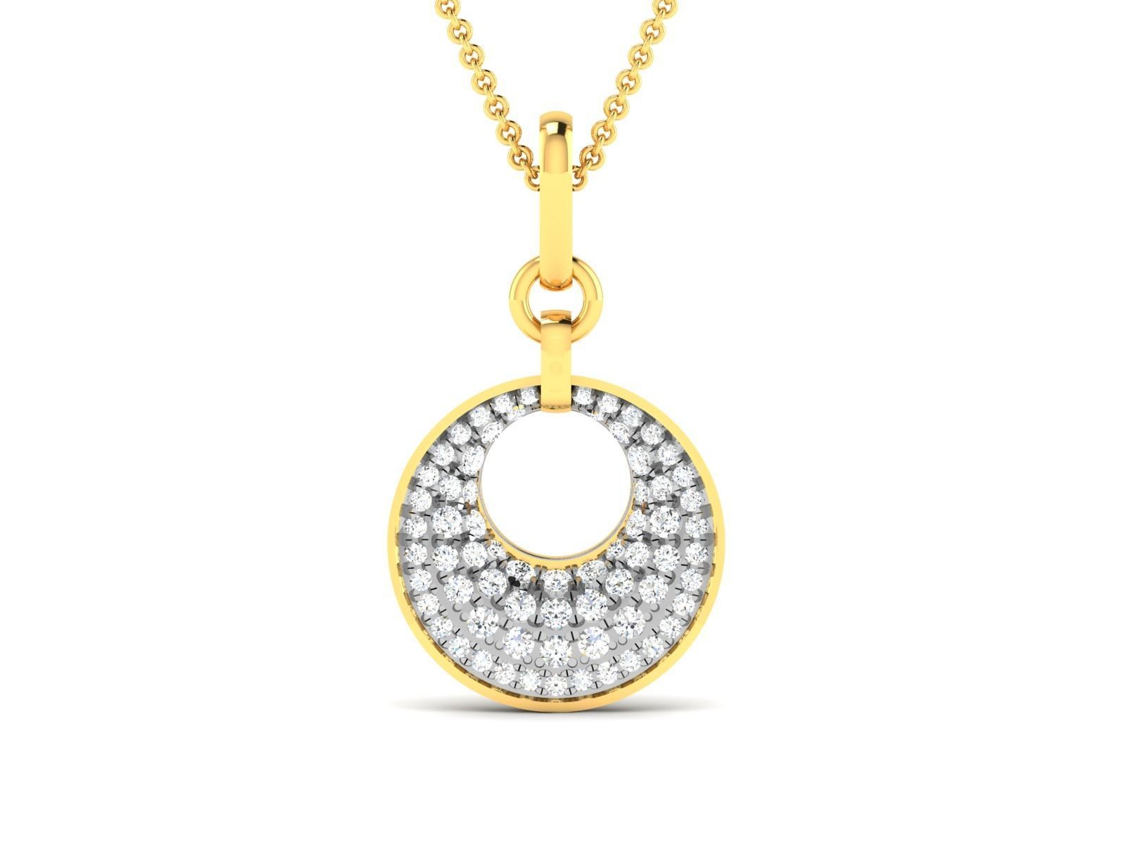 Women Pendant 3DM STL OBJ FBX Render Details 3D print model_4