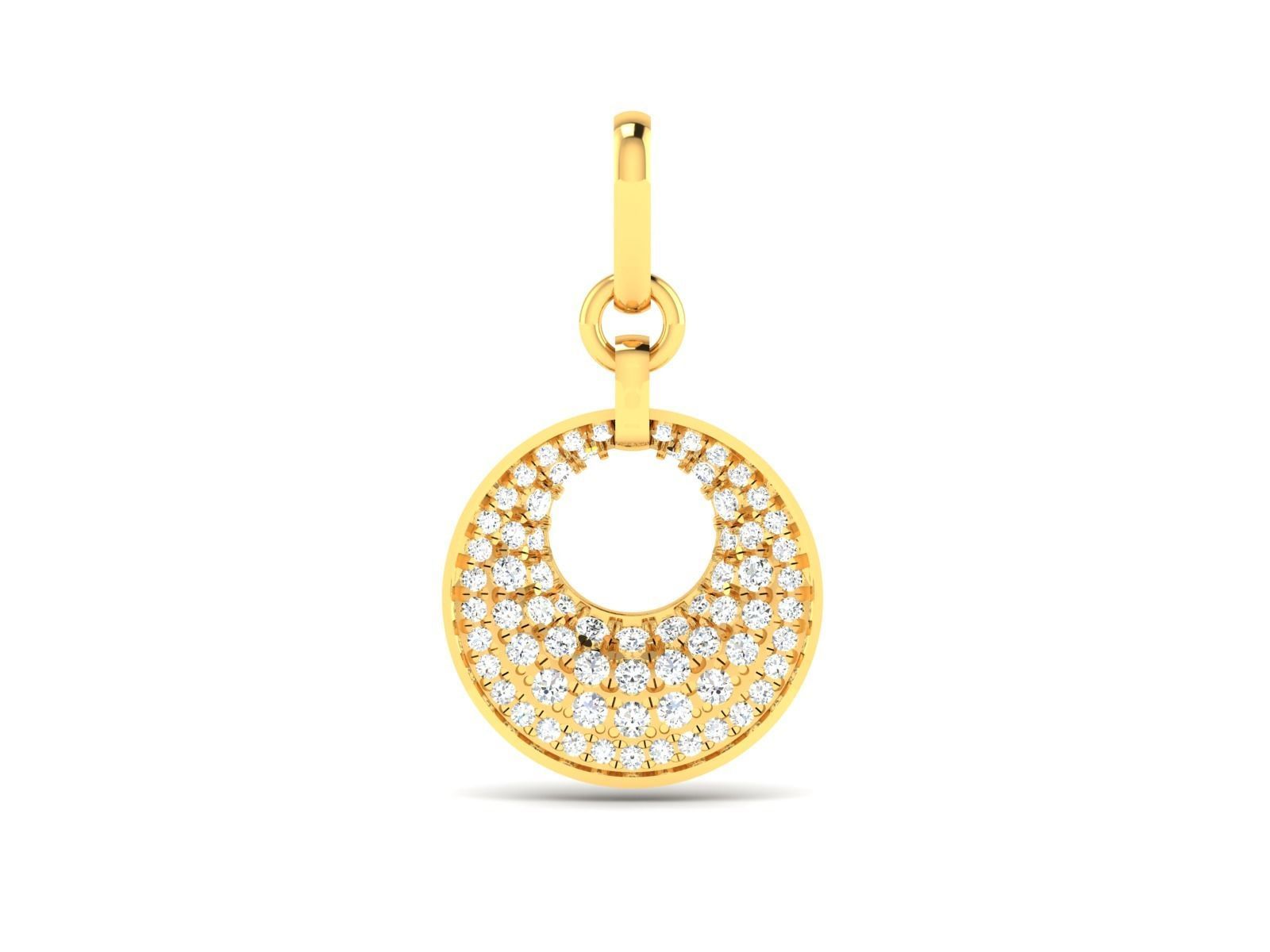 Women Pendant 3DM STL OBJ FBX Render Details 3D print model_5