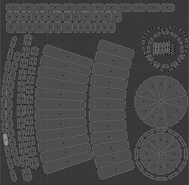 Medieval mug Low-poly 3D model_15
