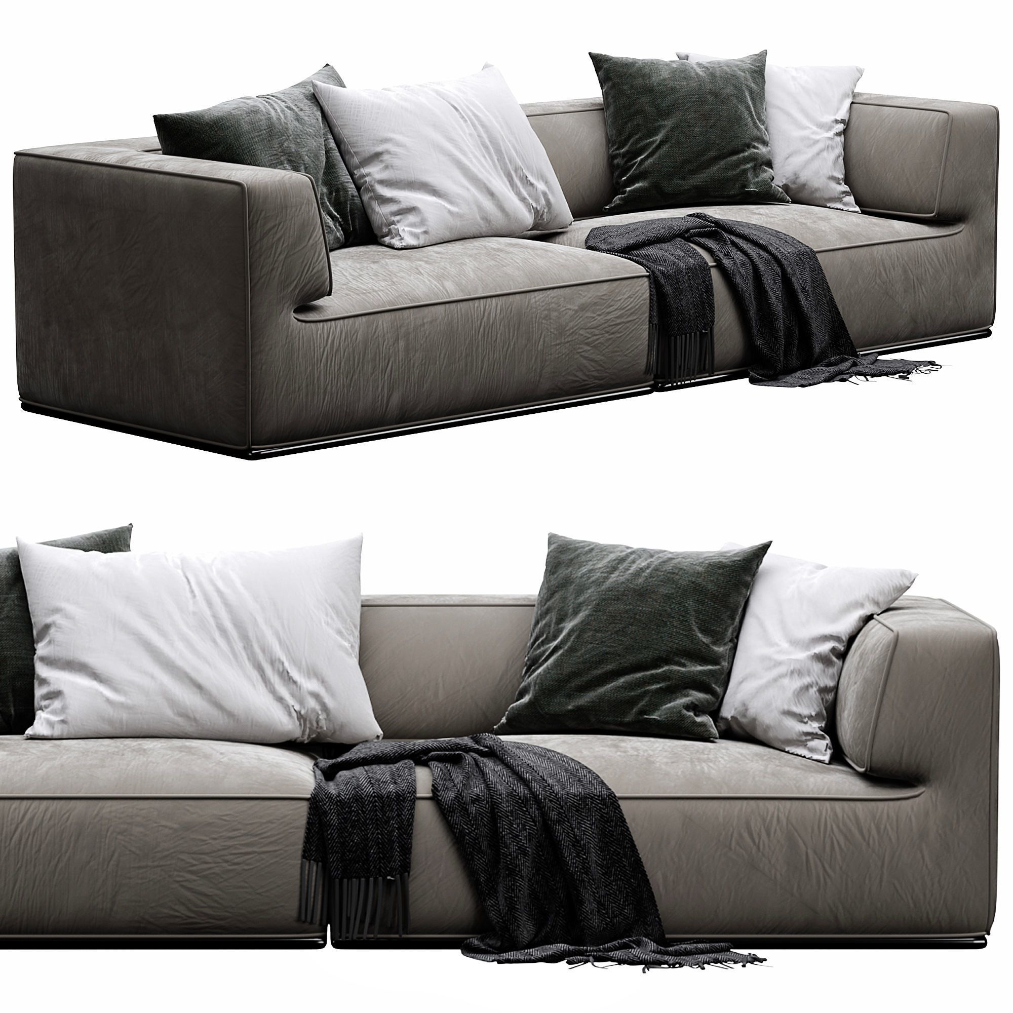 Flexform Perry 3D model_3