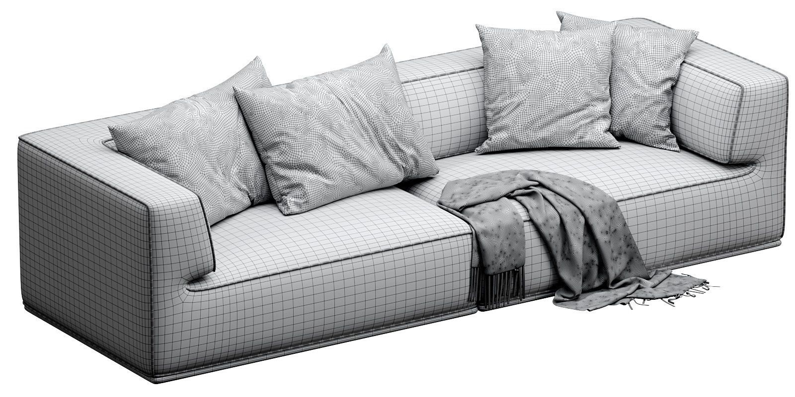 Flexform Perry 3D model_12