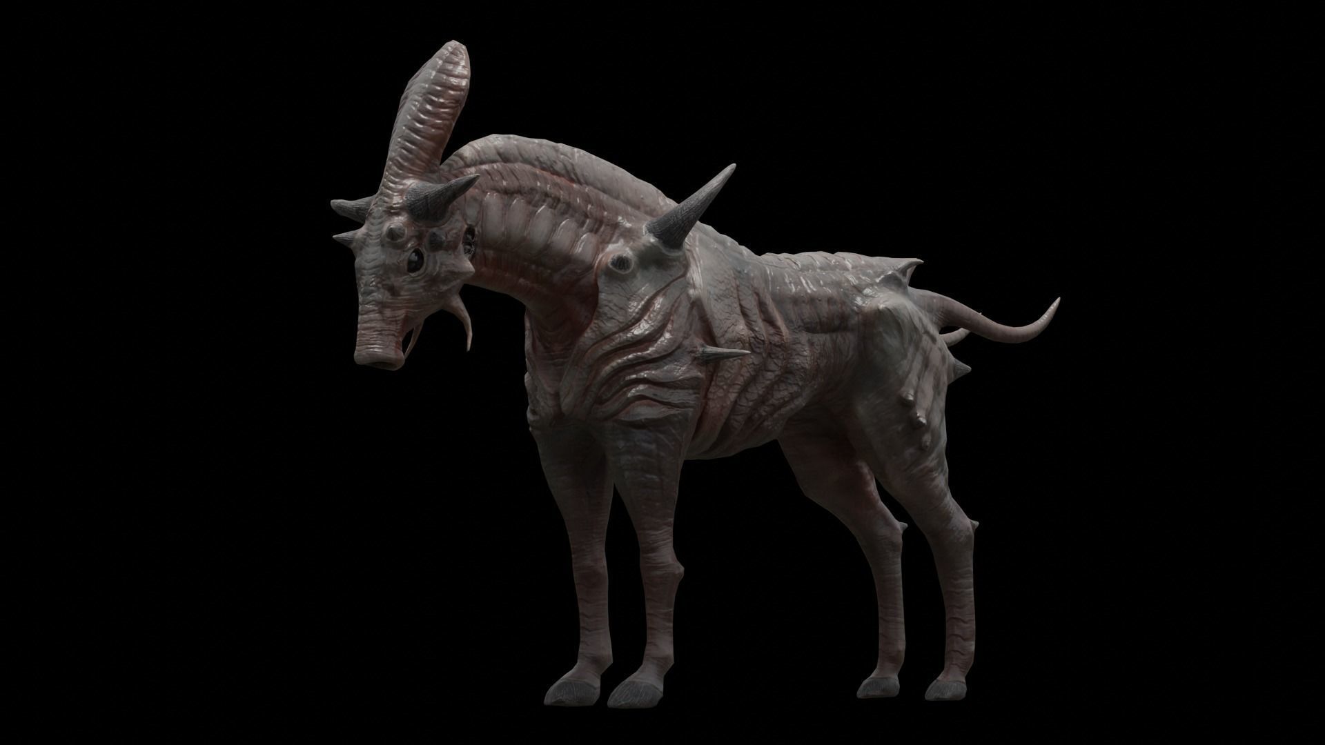Fiction creature 3D Model Collection_29