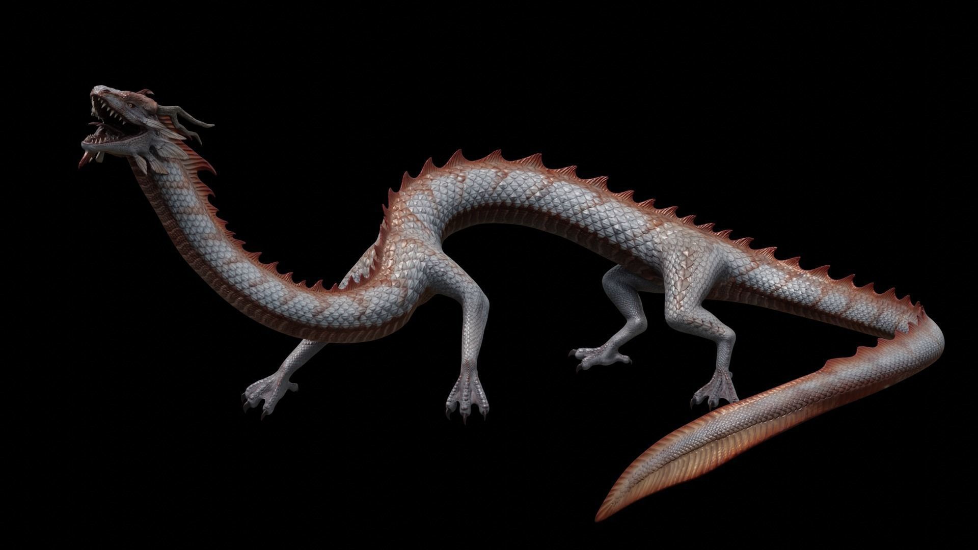 Fiction creature 3D Model Collection_23