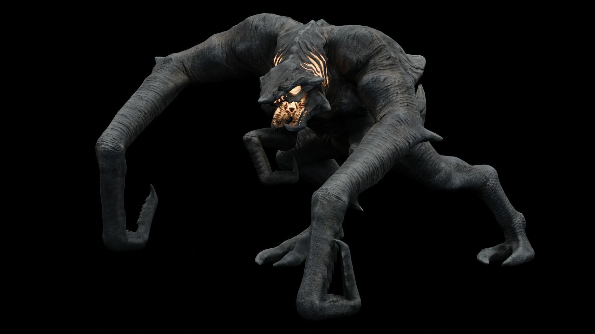 Fiction creature 3D Model Collection_72