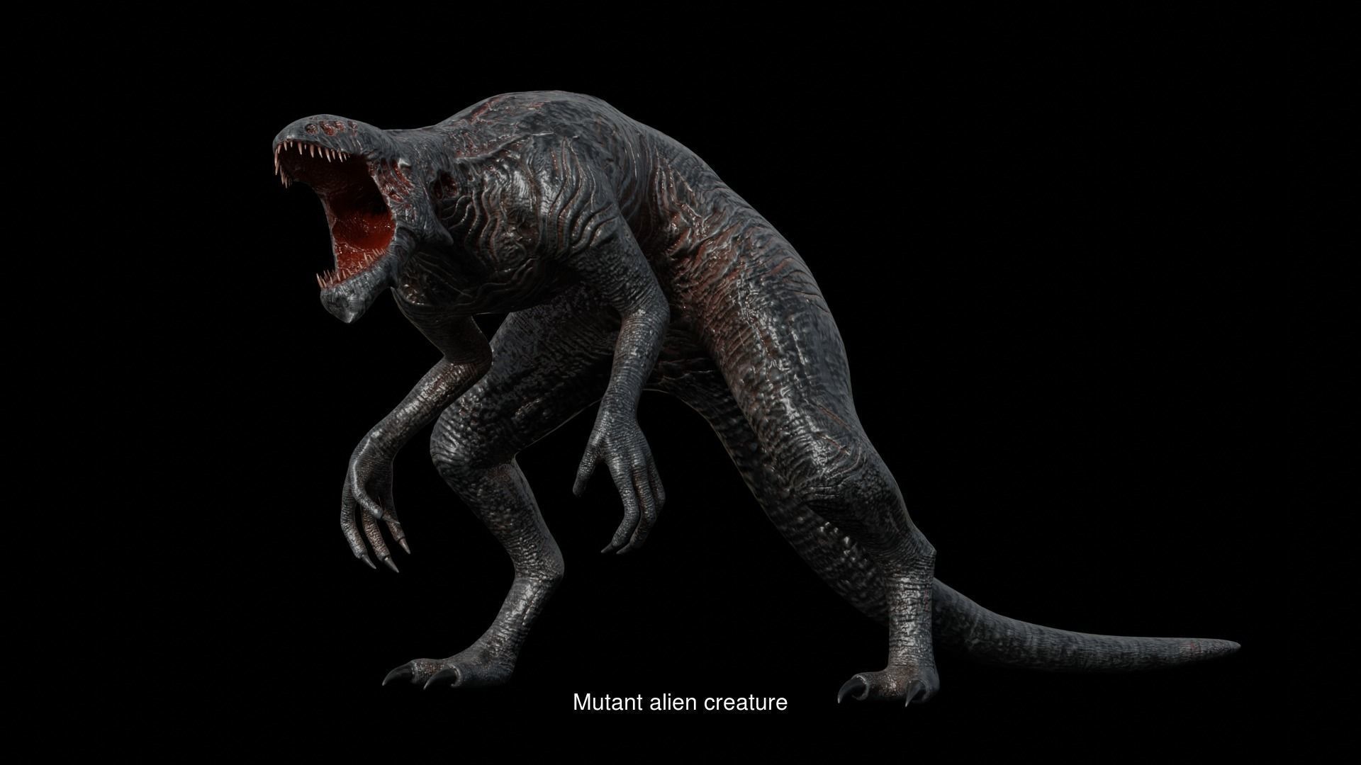 Fiction creature 3D Model Collection_21