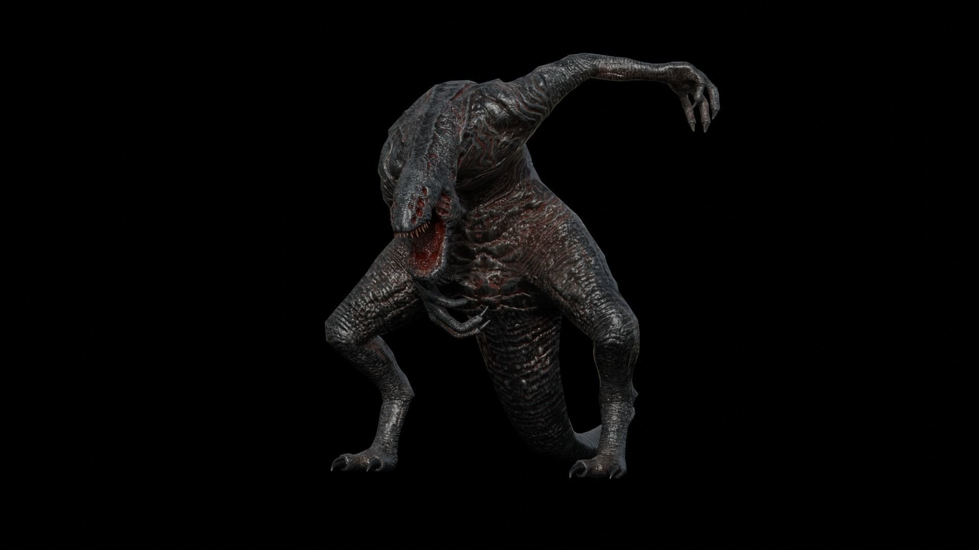 Fiction creature 3D Model Collection_62
