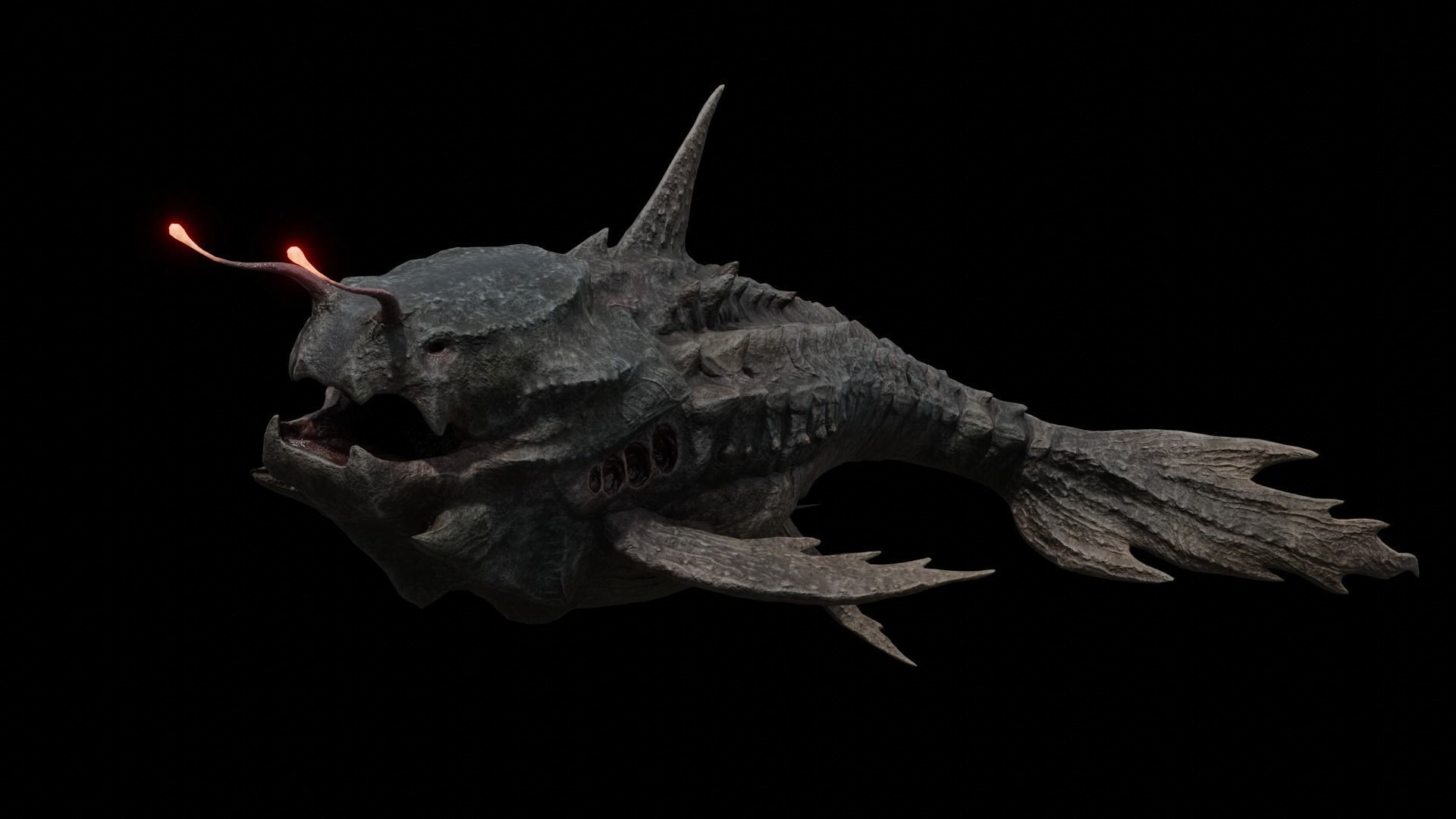 Fiction creature 3D Model Collection_82