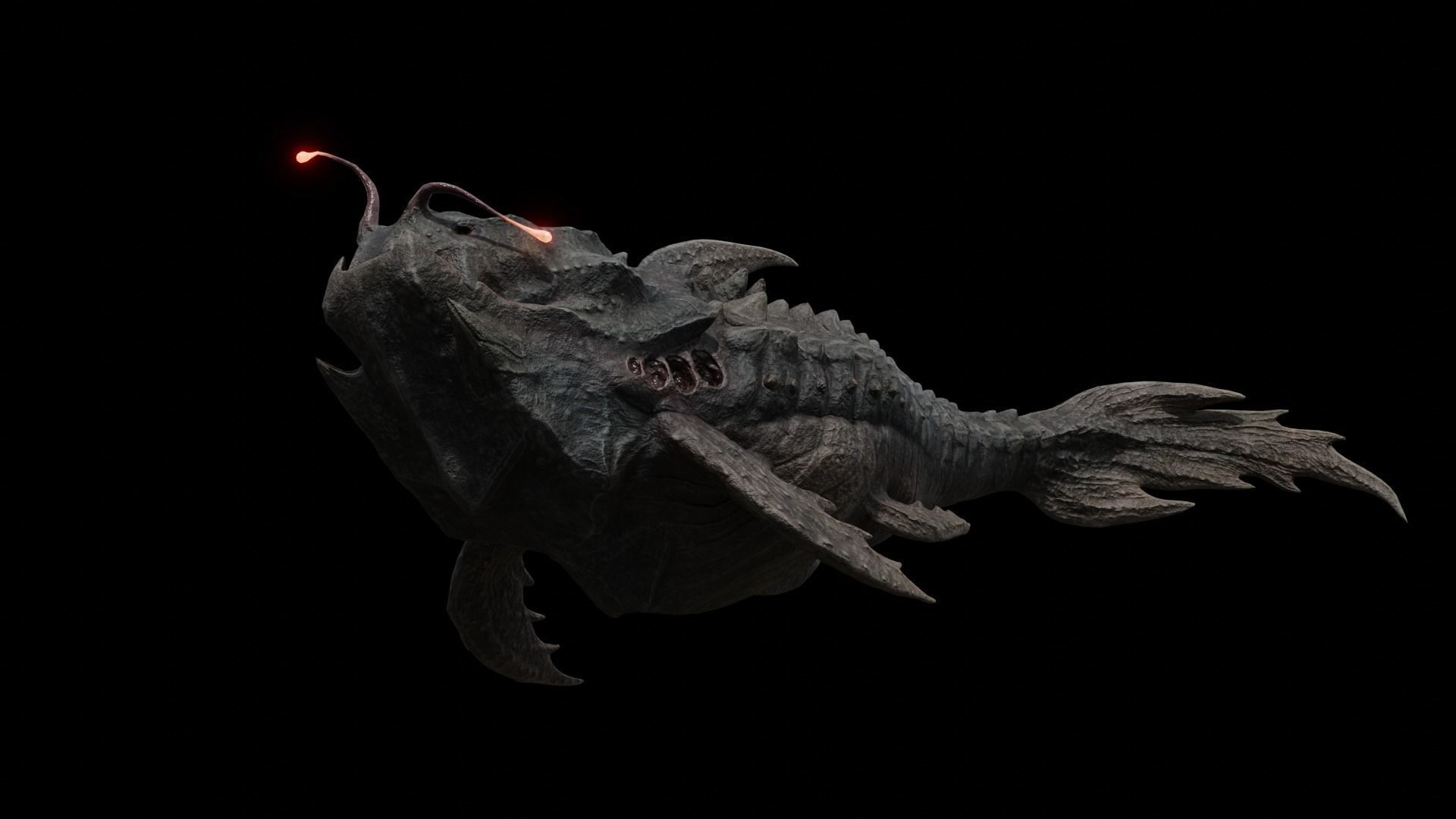 Fiction creature 3D Model Collection_45