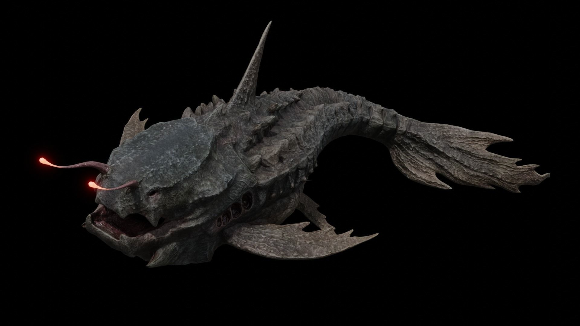Fiction creature 3D Model Collection_26