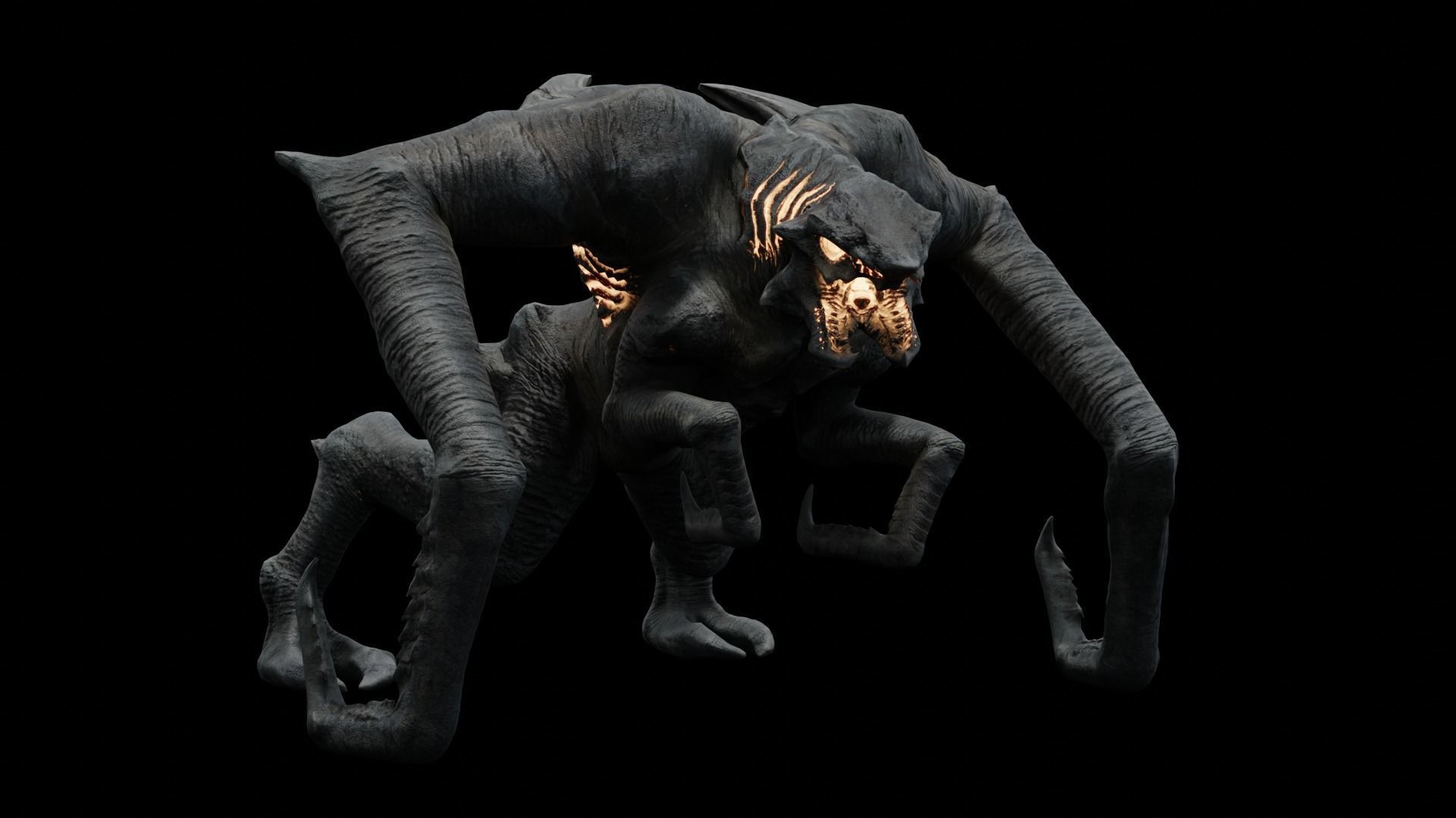 Fiction creature 3D Model Collection_61