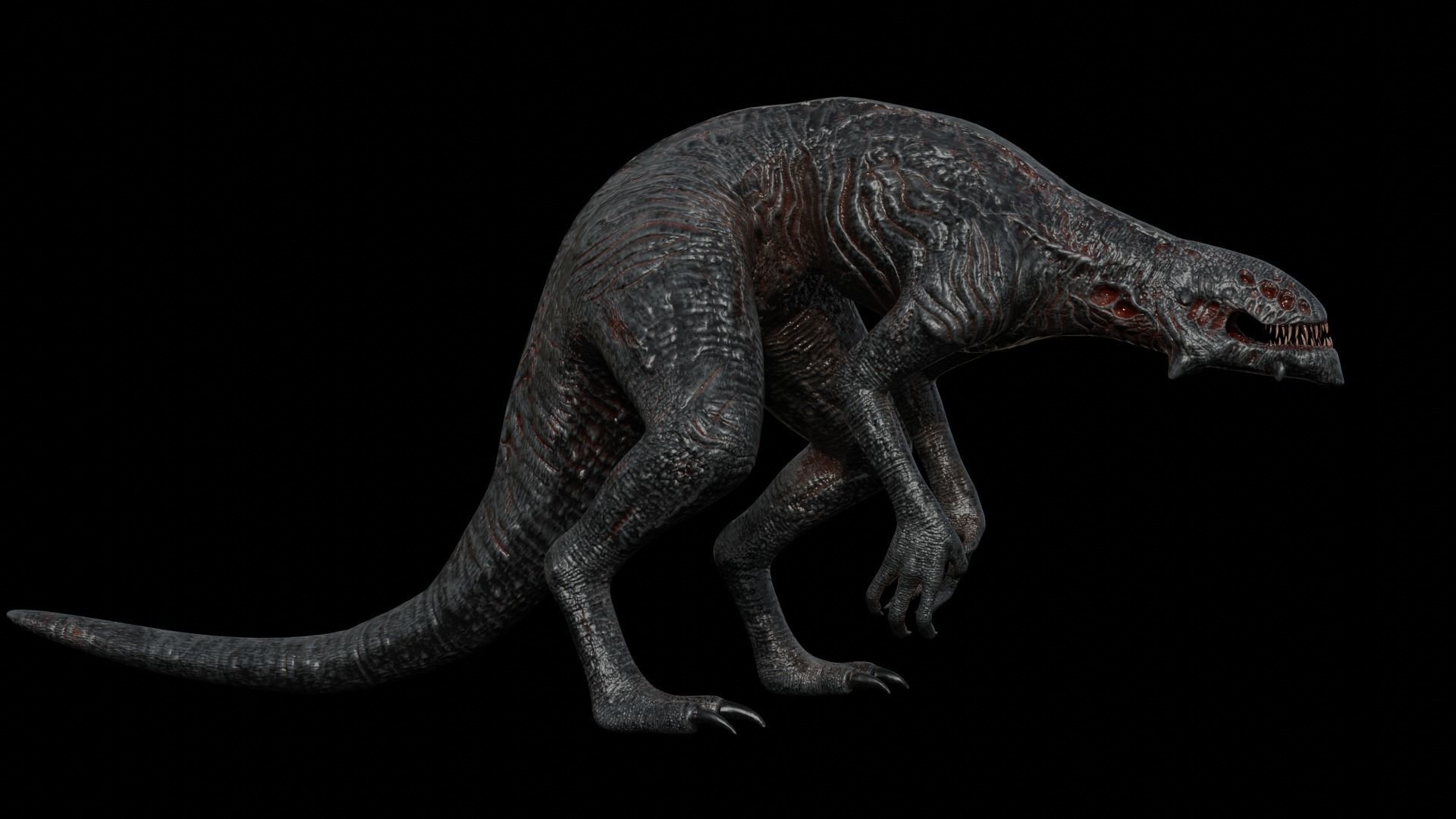 Fiction creature 3D Model Collection_38