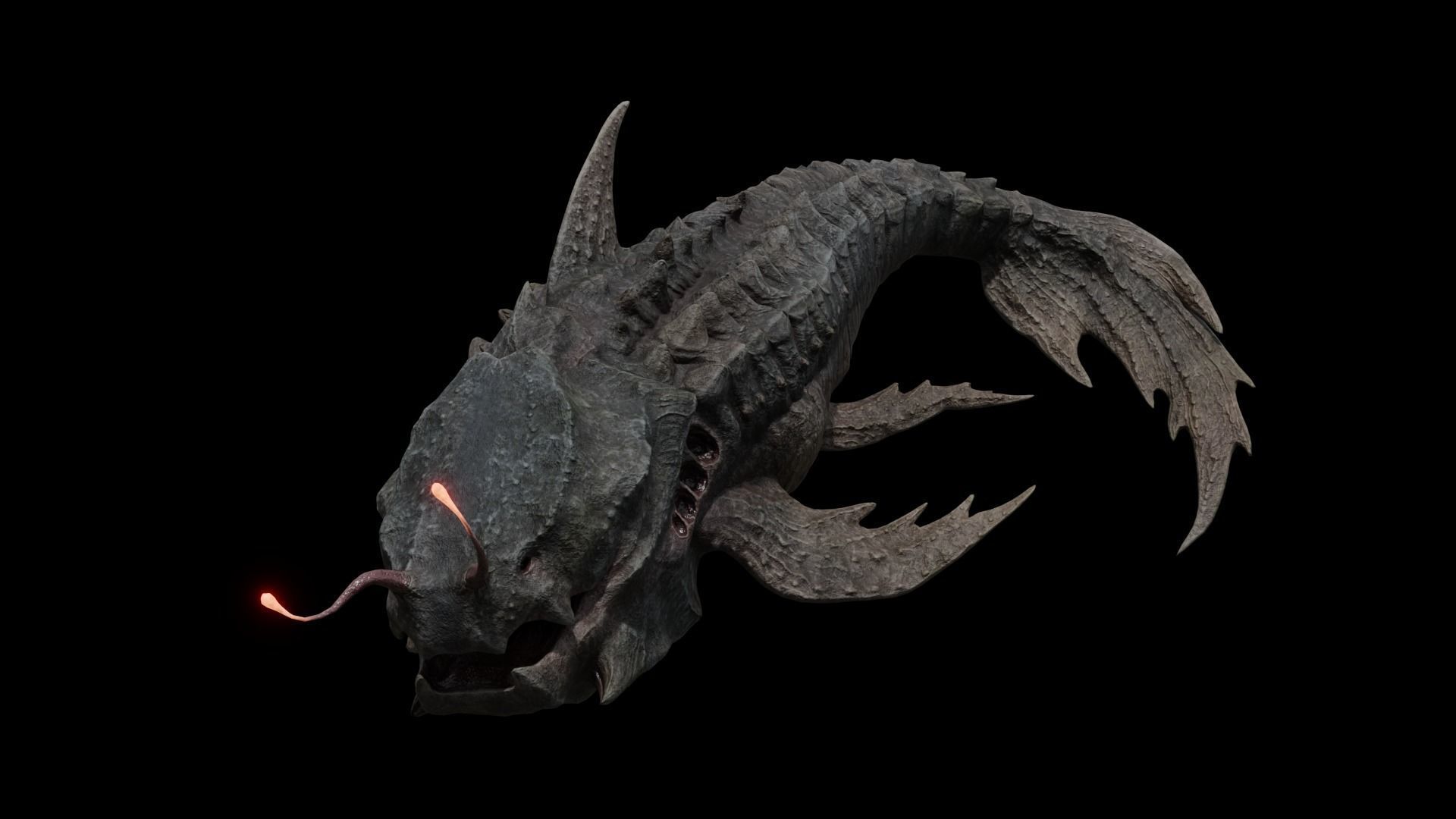 Fiction creature 3D Model Collection_76
