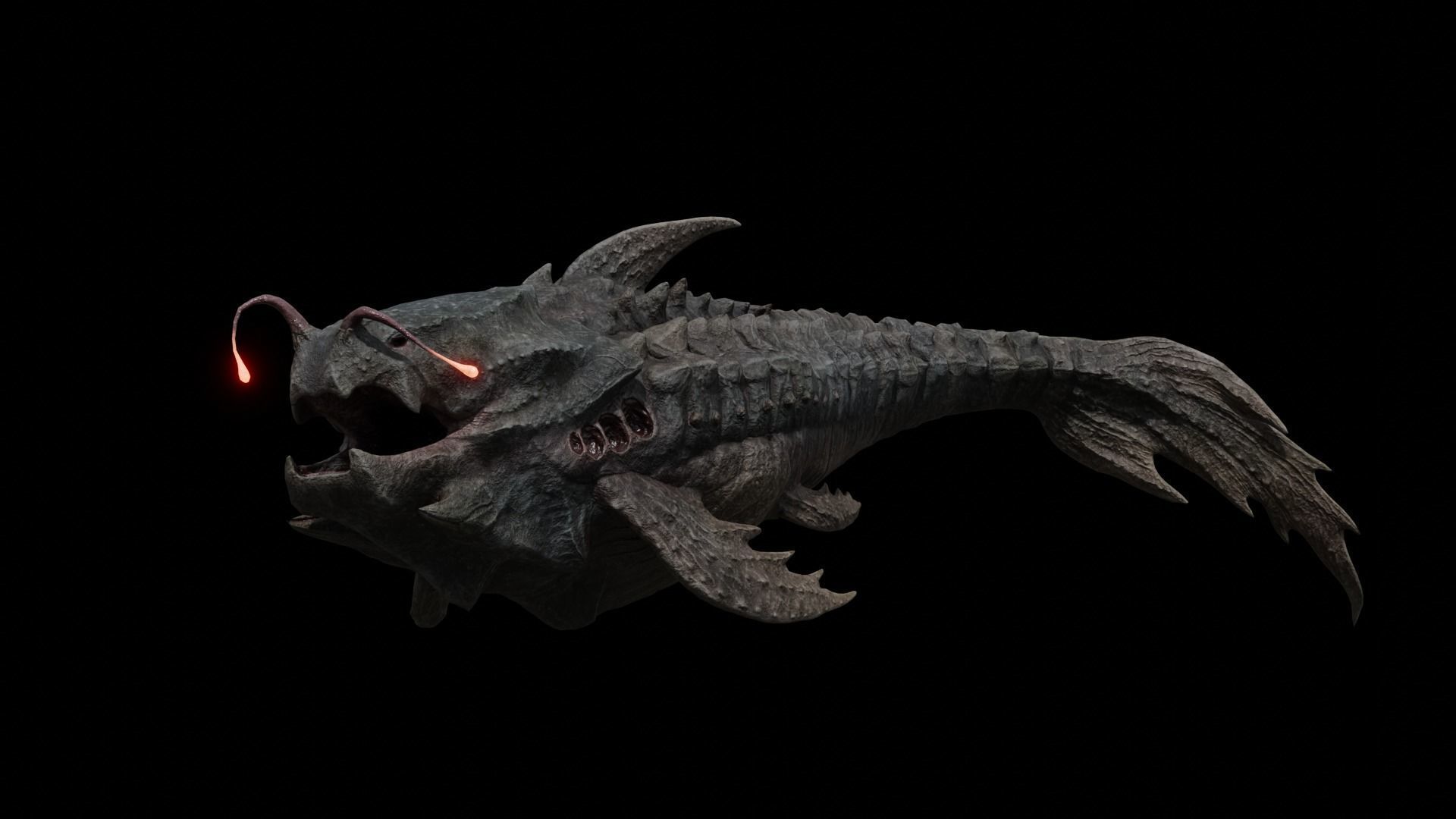 Fiction creature 3D Model Collection_56