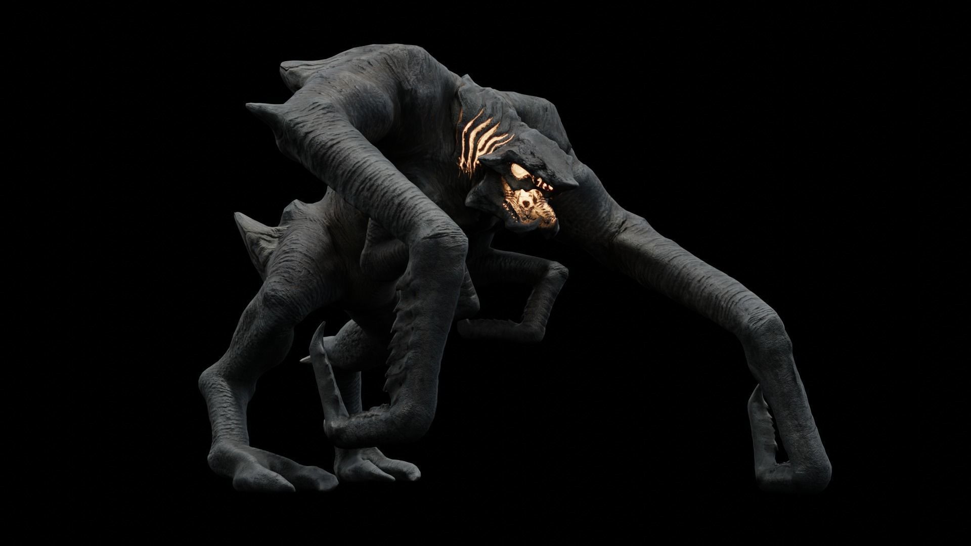 Fiction creature 3D Model Collection_63