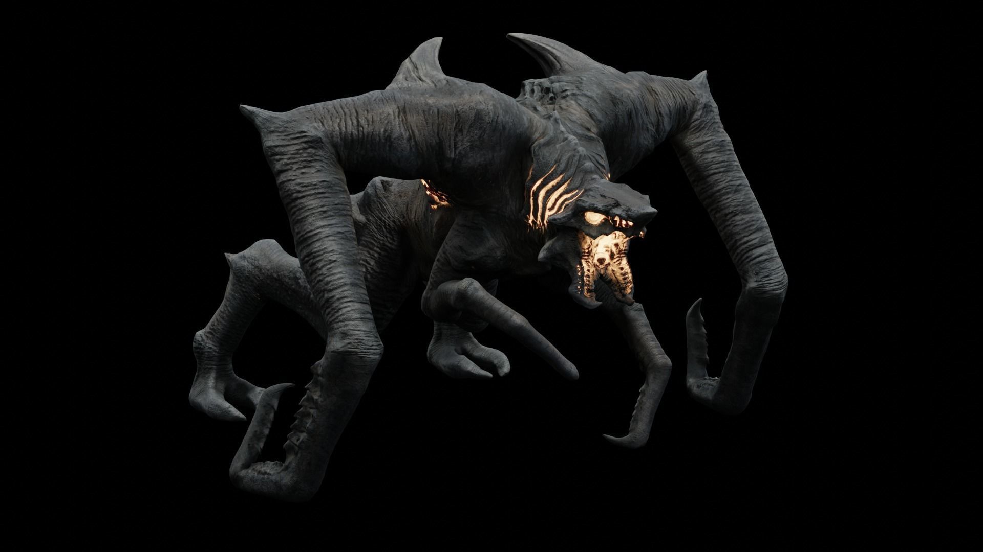 Fiction creature 3D Model Collection_37