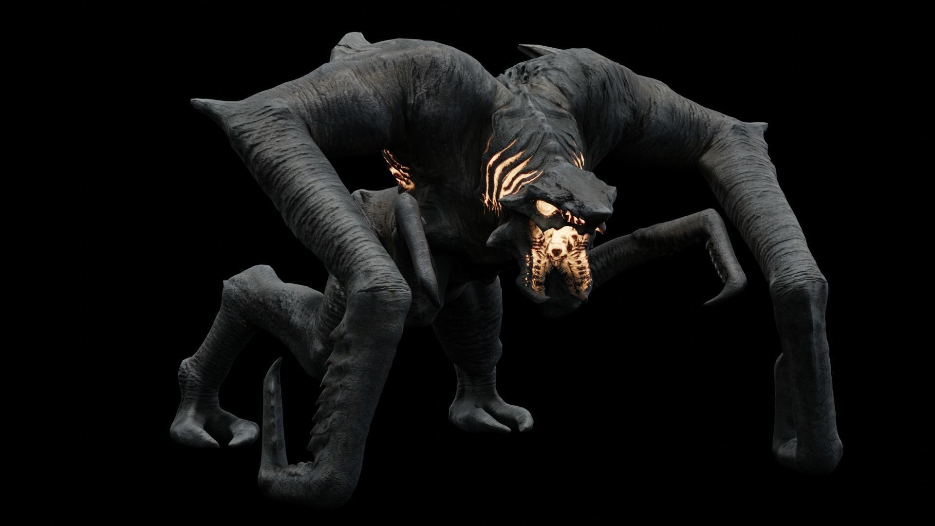 Fiction creature 3D Model Collection_47
