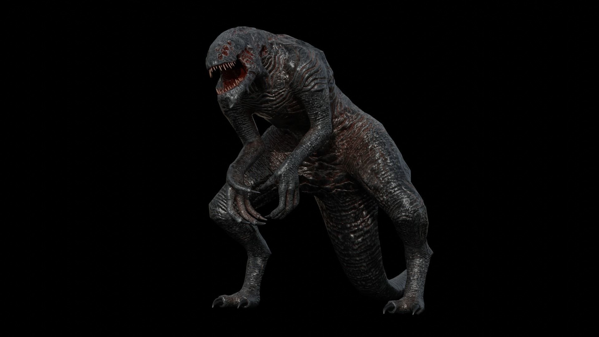 Fiction creature 3D Model Collection_53
