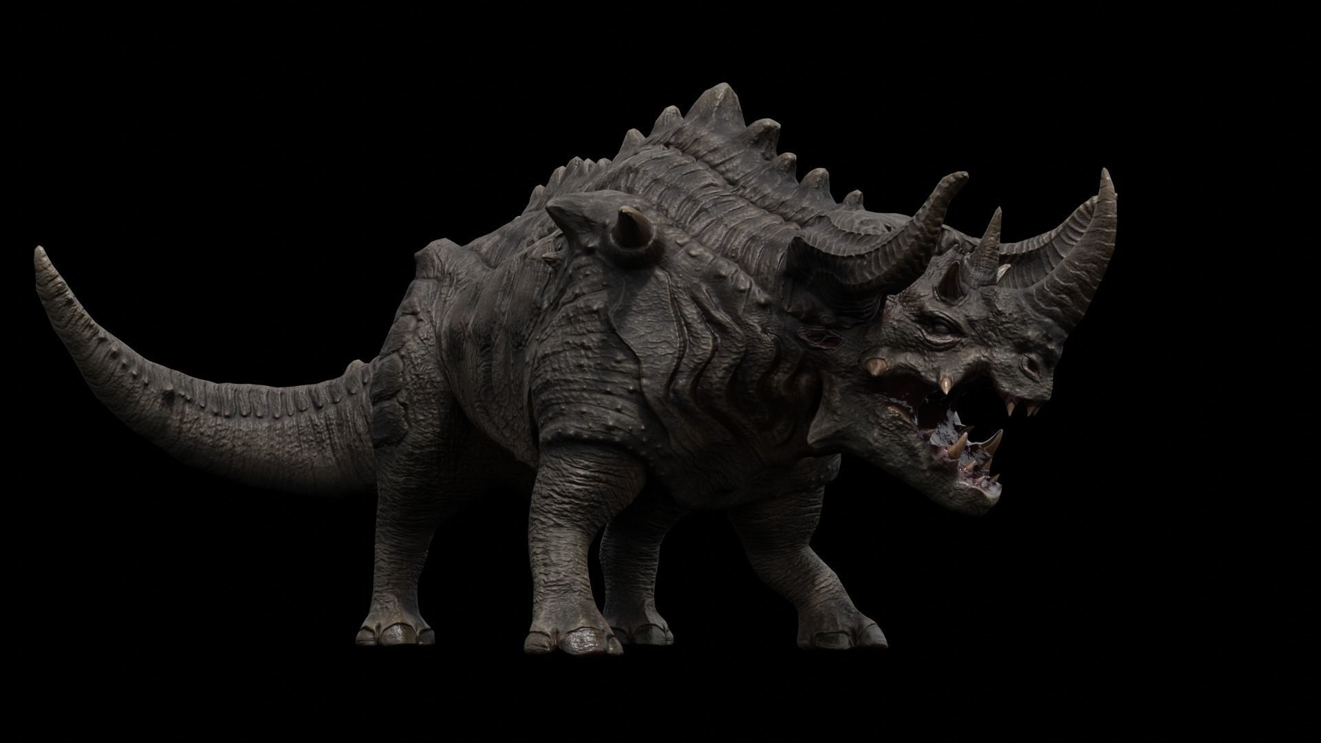 Fiction creature 3D Model Collection_25